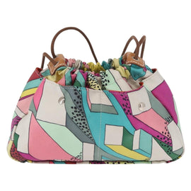 HERMES Foolby 20 Pouch Nylon Multicolor Auth bs32133 - 0