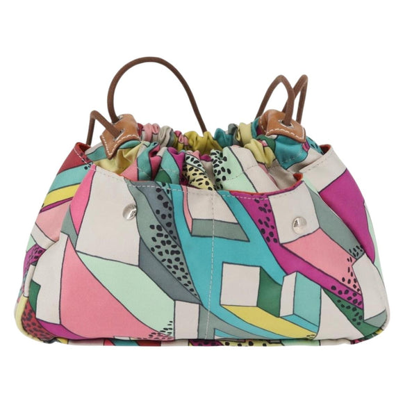 HERMES Foolby 20 Pouch Nylon Multicolor Auth bs32133