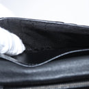 FENDI Zucca Canvas Long Wallet Black Brown Auth bs32134-9