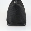 GUCCI GG Canvas Boston Bag Nylon Outlet Black Silver Auth bs32137-4