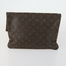LOUIS VUITTON Monogram Clutch Bag 2 Set LV Auth bs32138-3