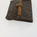 LOUIS VUITTON Monogram Clutch Bag 2 Set LV Auth bs32138-4