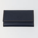 CARTIER Celine Clutch Bag Leather 3 Set Bordeaux Navy Auth bs32139-2