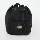 BALLY Shoulder Bag Nylon PVC 2 Set Black Auth bs32141-10