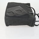 BALLY Shoulder Bag Nylon PVC 2 Set Black Auth bs32141-4