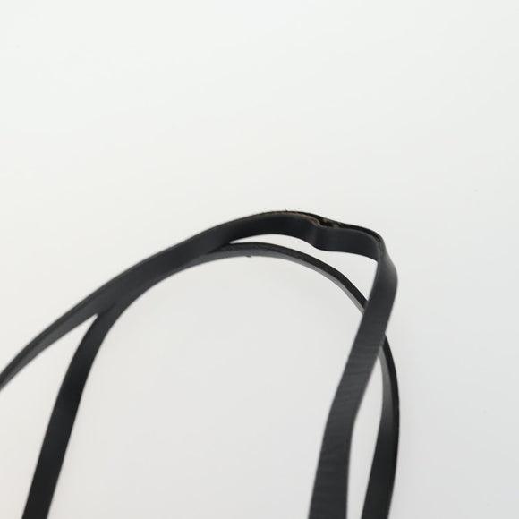 BALLY Shoulder Bag Nylon PVC 2 Set Black Auth bs32141