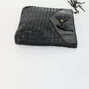 BALLY Hand Bag Leather PVC Canvas 4 Set Beige Black Brown Auth bs32143-10