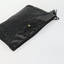 BALLY Hand Bag Leather PVC Canvas 4 Set Beige Black Brown Auth bs32143-11