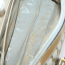 BALLY Hand Bag Leather PVC Canvas 4 Set Beige Black Brown Auth bs32143-19