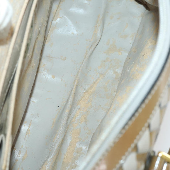 BALLY Hand Bag Leather PVC Canvas 4 Set Beige Black Brown Auth bs32143