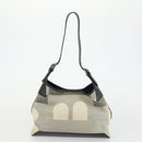 BALLY Hand Bag Leather PVC Canvas 4 Set Beige Black Brown Auth bs32143-21