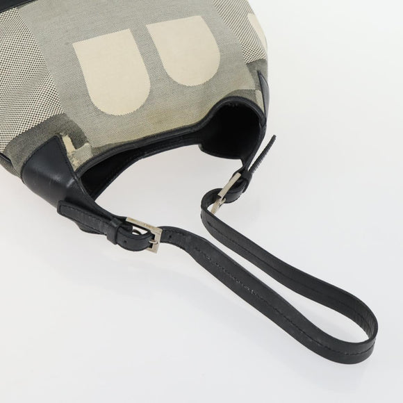 BALLY Hand Bag Leather PVC Canvas 4 Set Beige Black Brown Auth bs32143