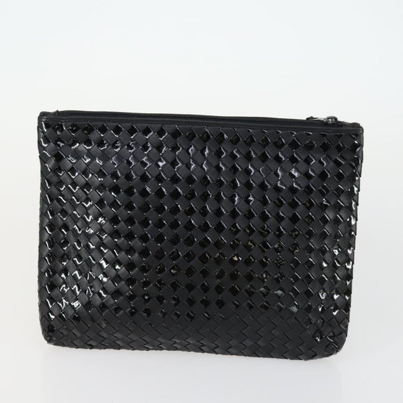 BALLY Hand Bag Leather PVC Canvas 4 Set Beige Black Brown Auth bs32143