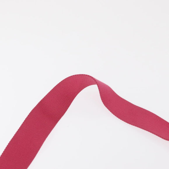 PRADA Canapa PM Hand Bag Canvas 2way Pink Gold Auth bs32147