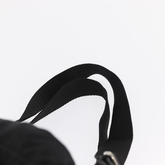 PRADA Rucksack Nylon Schwarz Silber Authentisch bs32149