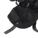 PRADA Rucksack Nylon Schwarz Silber Authentisch bs32149-10