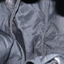 PRADA Rucksack Nylon Schwarz Silber Authentisch bs32149-11