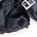 PRADA Rucksack Nylon Schwarz Silber Authentisch bs32149-23