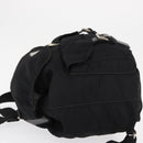 PRADA Rucksack Nylon Schwarz Silber Authentisch bs32149-4