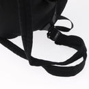 PRADA Backpack Nylon Black Silver Auth bs32150-9