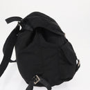 PRADA Backpack Nylon Black Silver Auth bs32150-4