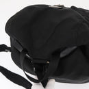 PRADA Backpack Nylon Black Silver Auth bs32150-6
