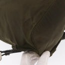 PRADA Backpack Nylon Khaki Silver Auth bs32151-14