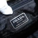 PRADA Backpack Nylon Khaki Silver Auth bs32151-20