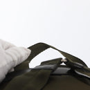 PRADA Backpack Nylon Khaki Silver Auth bs32151-8
