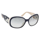 CHANEL Sunglasses plastic White CC Auth bs32159-1