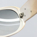 CHANEL Sunglasses plastic White CC Auth bs32159-11