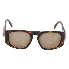 CHANEL Sunglasses plastic Brown CC Auth bs32160 - 0