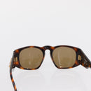 CHANEL Sunglasses plastic Brown CC Auth bs32160-3
