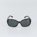 CHANEL Sunglasses plastic Brown CC Auth bs32163-2