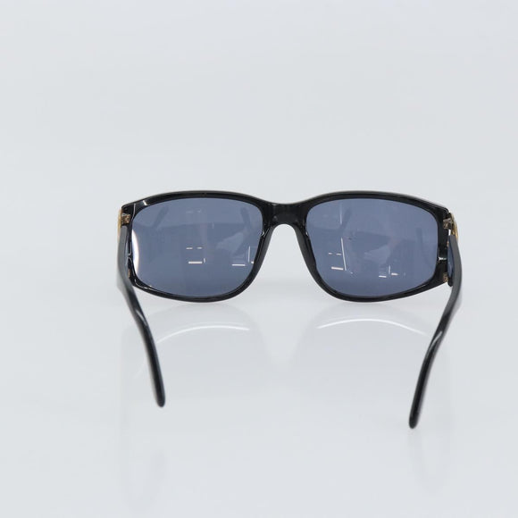 CHANEL Sunglasses plastic Black CC Auth bs32164