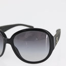 CHANEL Sunglasses plastic Black CC Auth bs32166-5