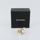 CHANEL Ring metal Gold CC Auth bs32167-10
