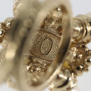 CHANEL Ring metal Gold CC Auth bs32167-8