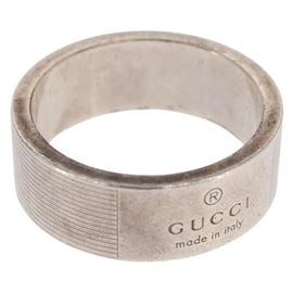 GUCCI Ring Ag925 Silver #4(JP Size) Auth bs32176