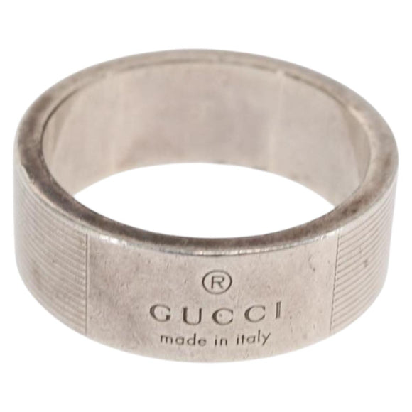 GUCCI Ring Ag925 Silver #4(JP Size) Auth bs32176