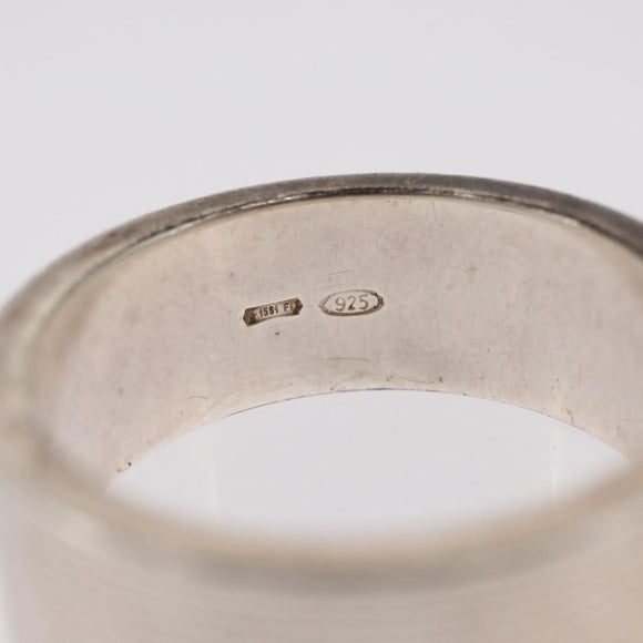GUCCI Ring Ag925 Silver #4(JP Size) Auth bs32176