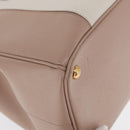 PRADA Galleria Hand Bag Safiano leather Pink Gold Auth bs32179-9