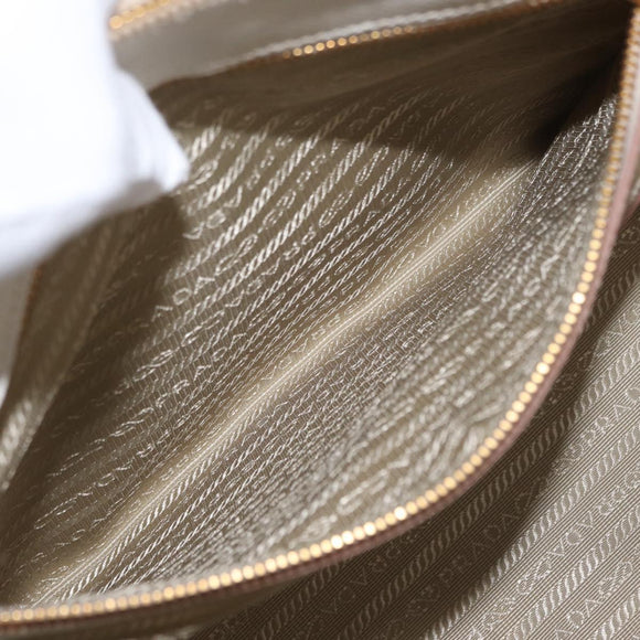 PRADA Galleria Hand Bag Safiano leather Pink Gold Auth bs32179