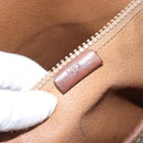 CELINE Macadam Canvas Tragetasche PVC Leder Braun Gold Auth bs32180-12