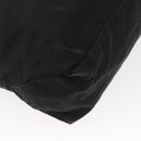 PRADA Tote Bag Nylon Black Silver Auth bs32184-15
