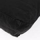 PRADA Tote Bag Nylon Black Silver Auth bs32184-16