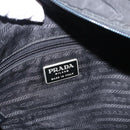 PRADA Tote Bag Nylon Black Silver Auth bs32184-19