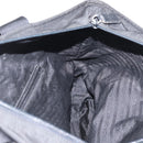 PRADA Tote Bag Nylon Black Silver Auth bs32184-20