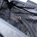 PRADA Tote Bag Nylon Black Silver Auth bs32184-22