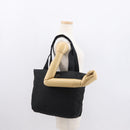 PRADA Tote Bag Nylon Black Silver Auth bs32184-24